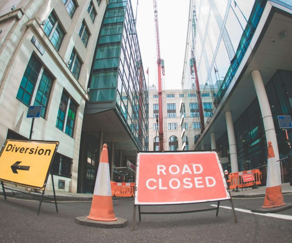 Emergency Works At Major Bank