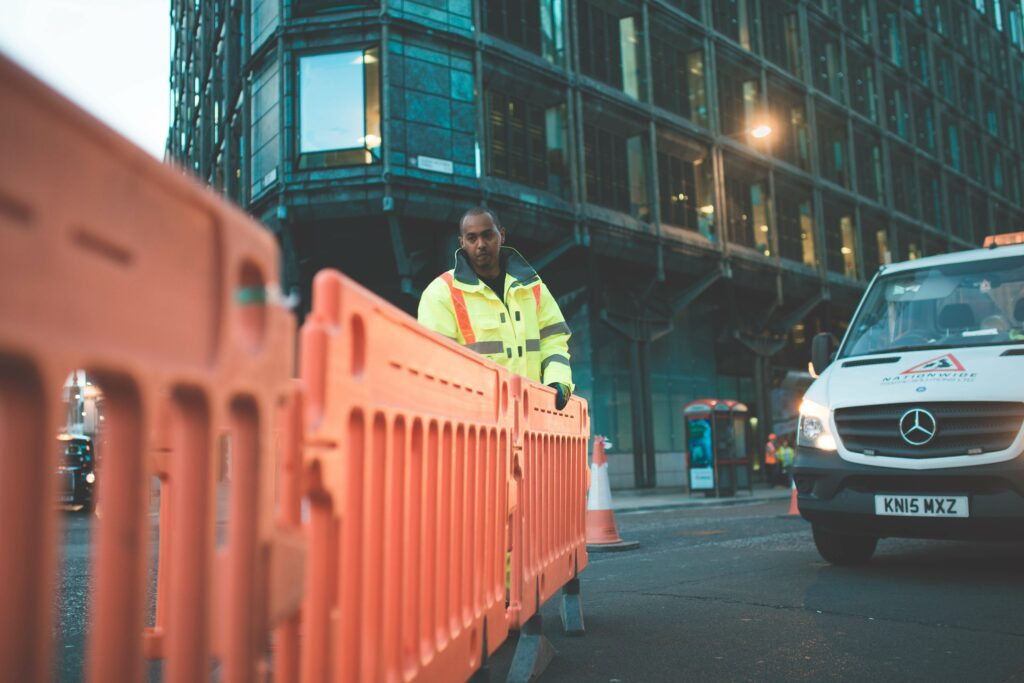 Barriers Set Up